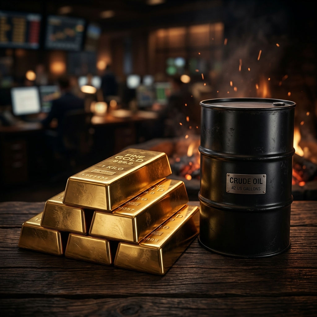 Gold, Silver & Oil Trading